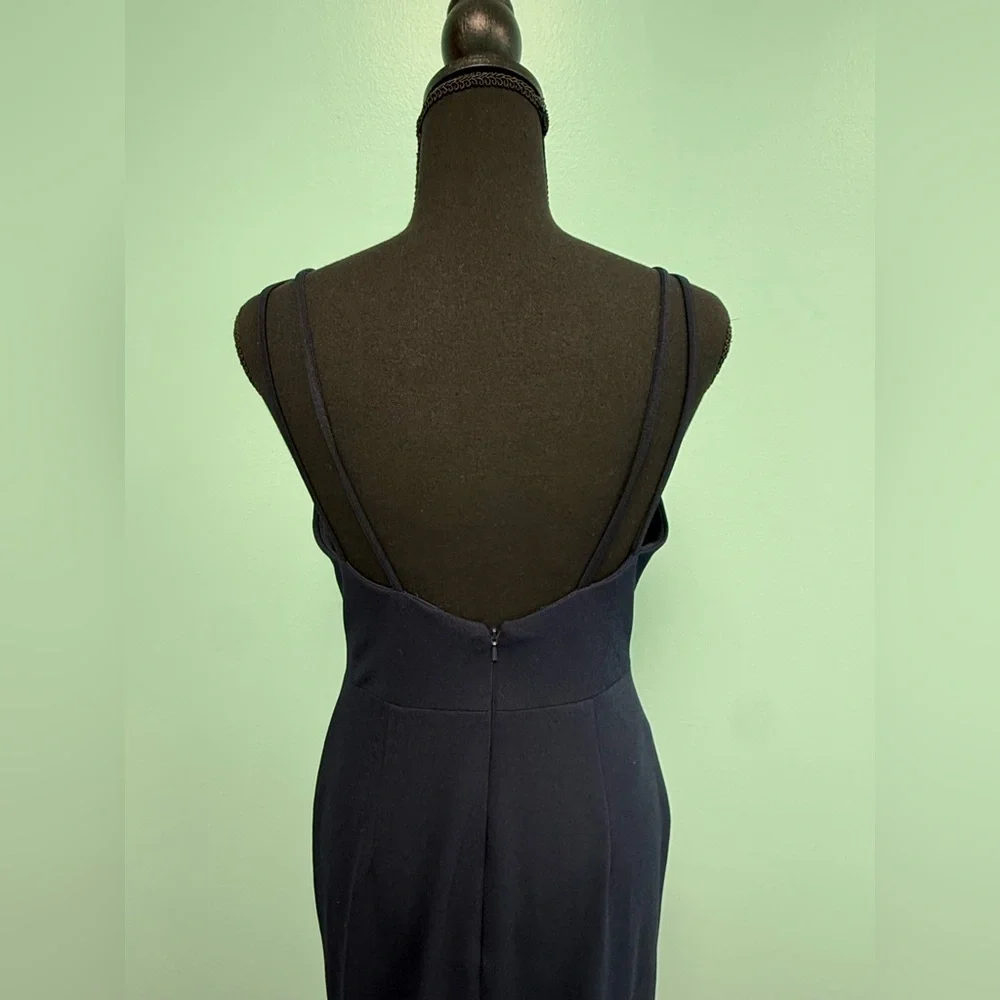 After six bridesmaids dress 6801 in midnight size s. - Picture 4 of 5
